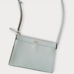 Kate Spade Cameron Street Clarise Mint Leather Crossbody